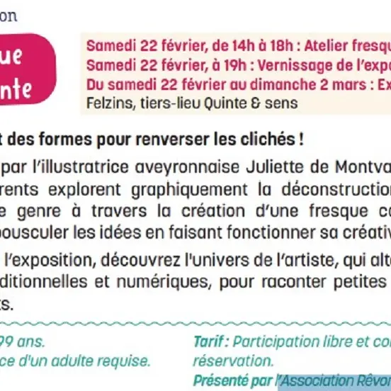 atelier expo: la fresque renversante