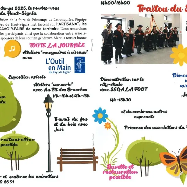 Foire de printemps à Latronquière