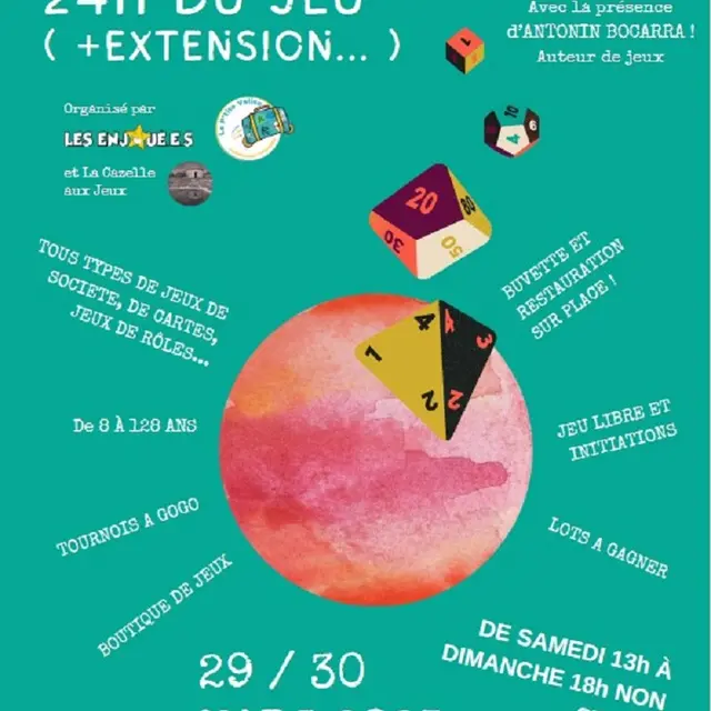 Festival 24h du jeu à Lissac-et-Mouret