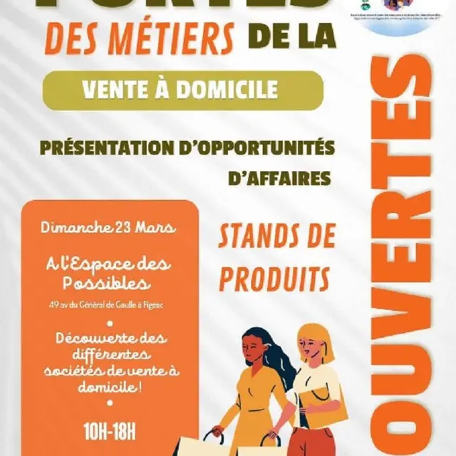 Portes ouvertes des métiers de la vente à domicile