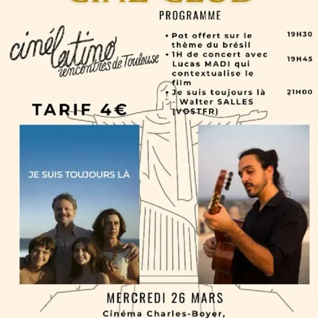 Soirée Ciné-Club : ciné latino