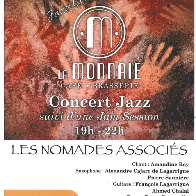 Concert : Jazz club à la Monnaie Figeac