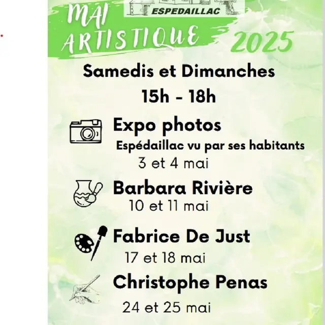 Mai artistique à Espédaillac