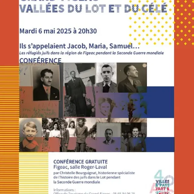 Conférence - Ils s’appelaient Jacob, Maria, Samuel…