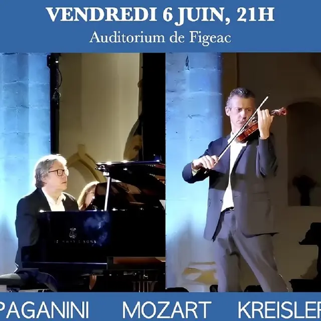 Concert Olivier Pons à l’Auditorium Oum Kalsoum à Figeac
