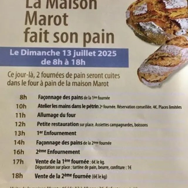 La Maison Marot fait son pain à Sénaillac-Latronquière