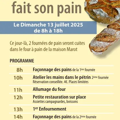 la maison Marot fait son pain