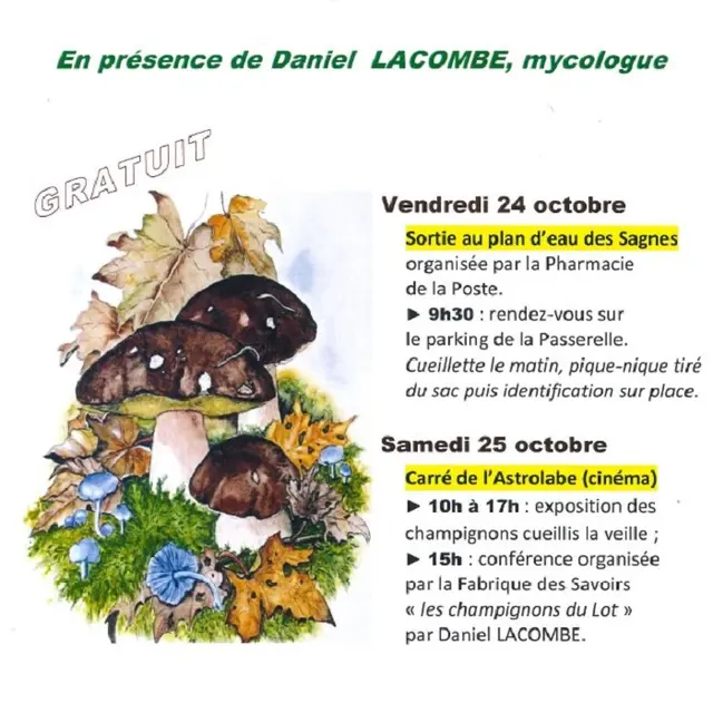 Journées Mycologiques de Figeac