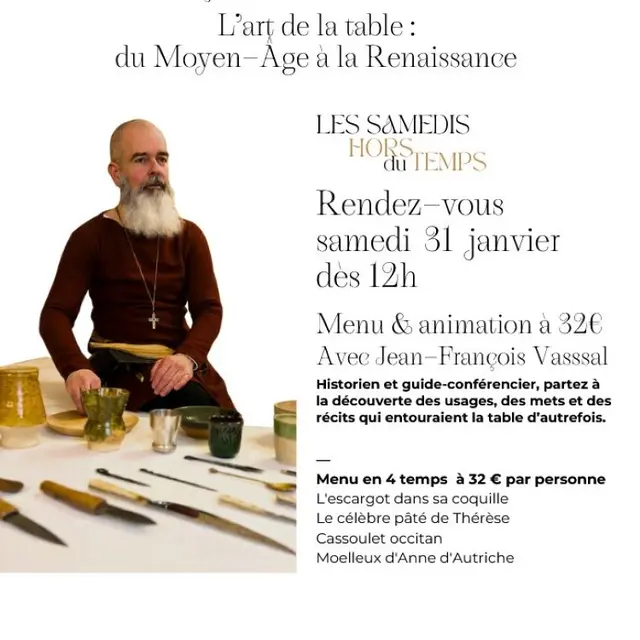 Les rencontres bons & vivants au Viguier du Roy de Figeac :