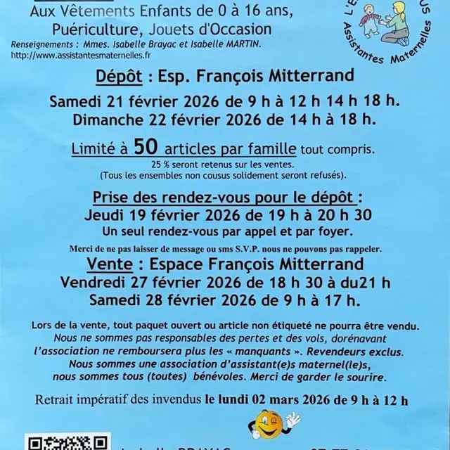 bourse aux Vêtements printemps été, à Figeac