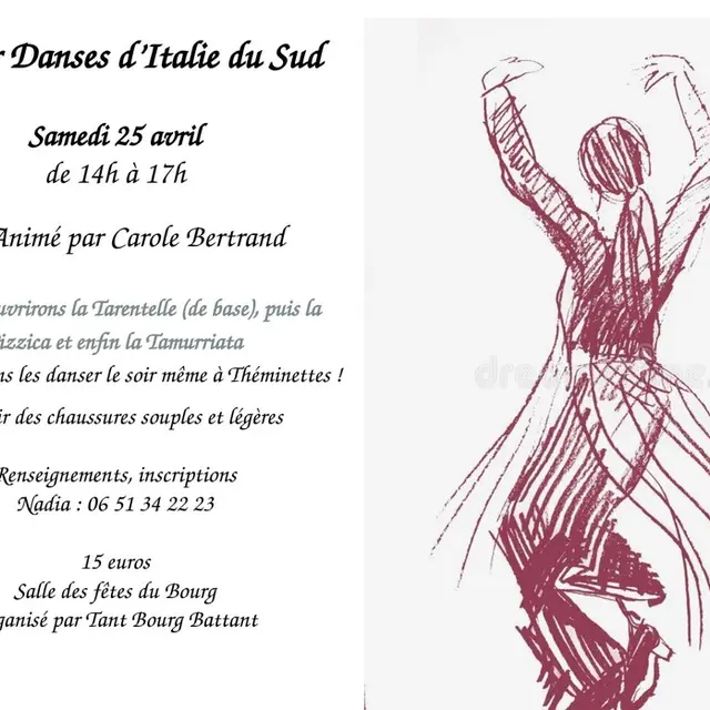 Atelier de danses d’Italie du Sud, Le Bourg