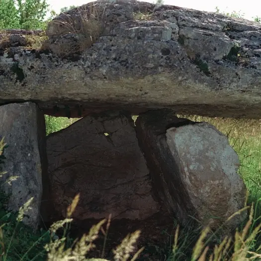Lentillac du Causse : Dolmen dit La Pierre- Levée
