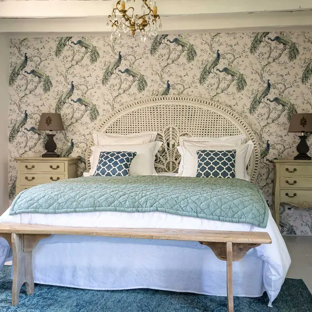 Chambre d'hôtes de charme dans un esprit campagne chic
