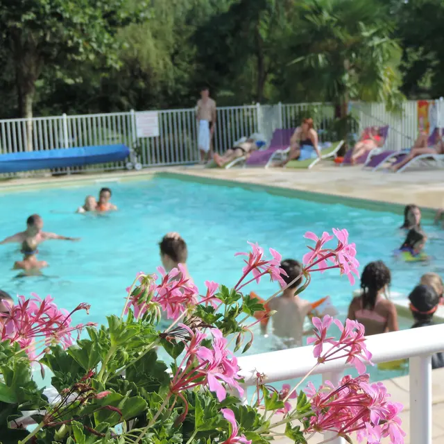 La piscine chauffée.