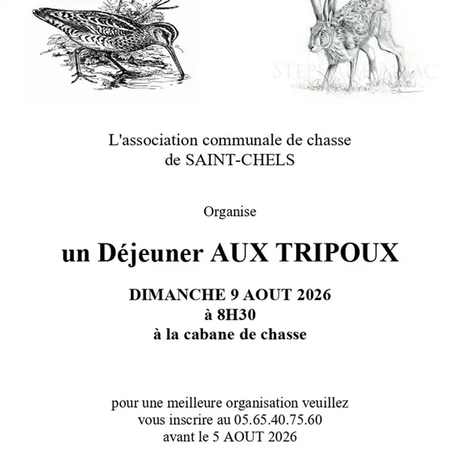 Dejêuner tipoux st chels 09-08