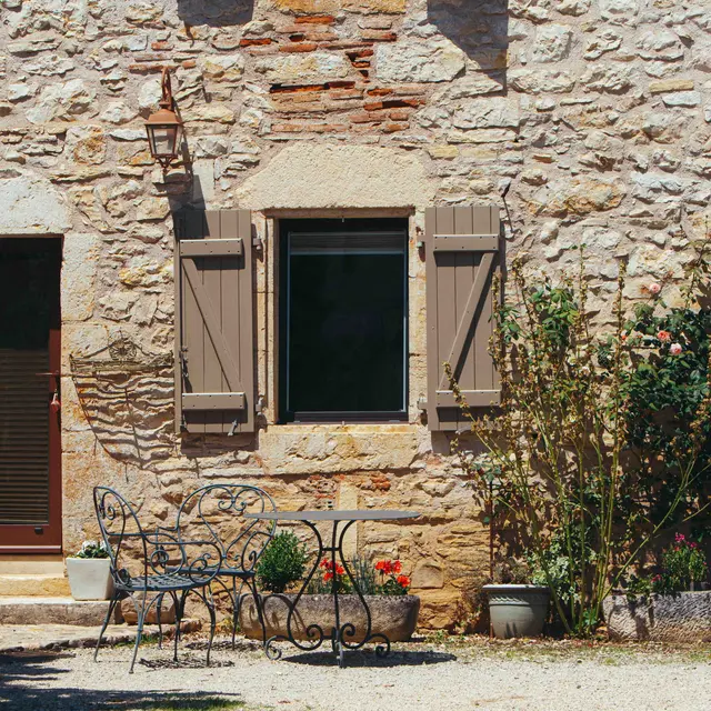 Entrée du gîte Pigeonnier