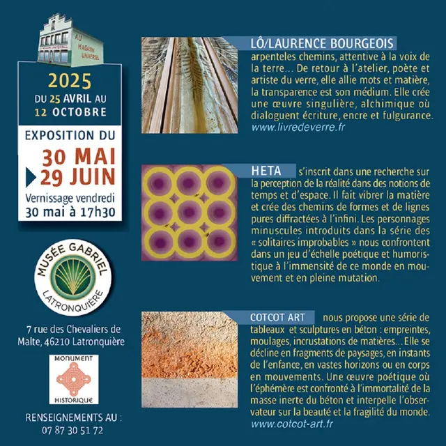 EXPO 30 mai 29 juin