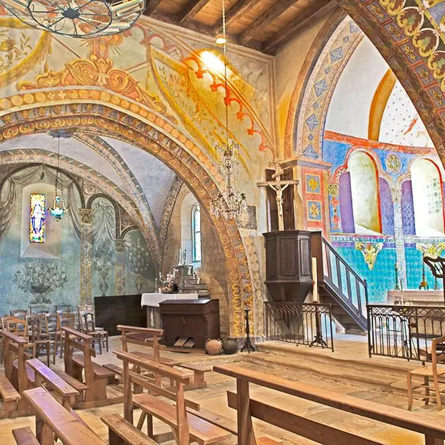 Eglise St Geaorge - St Cirq Madelon 1 - JM Caron