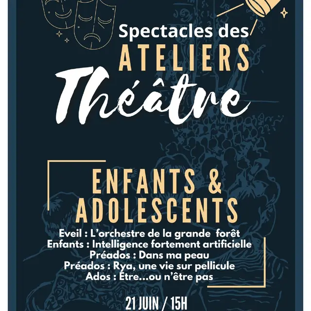 Affiche théâtre Enfants & adolescents