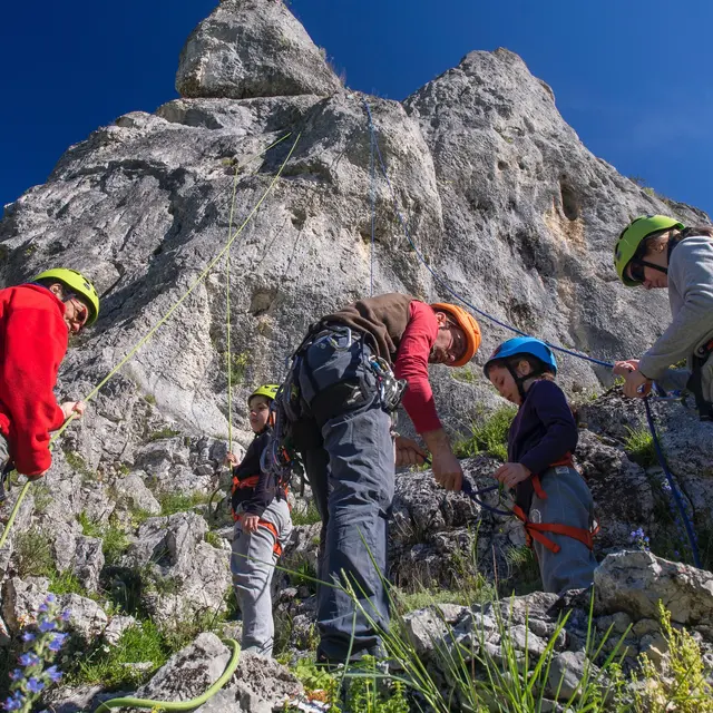 Escalade à cougnaguet