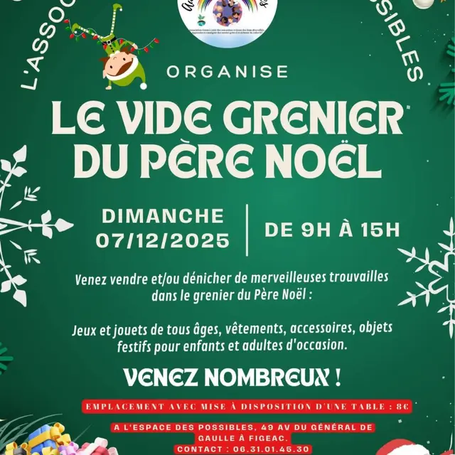 vide-greniers de noël