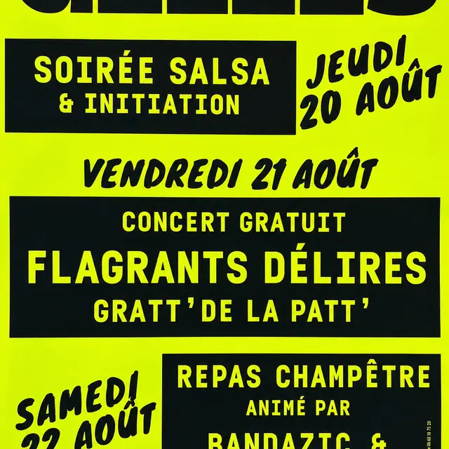 Fête à Gelles