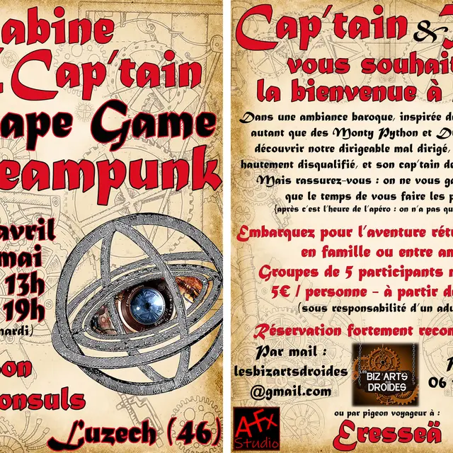 Flyer Escape Luzech A5 Recto_Verso