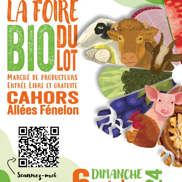 Flyer foire bio A6