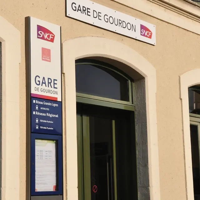 Gare SNCF de Gourdon