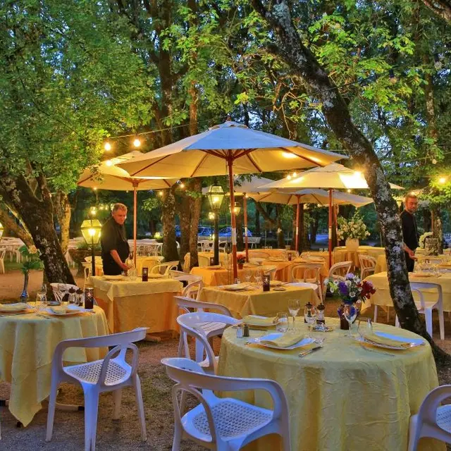 Hotel le Chateau-Rocamadour-Terrasse Restaurant