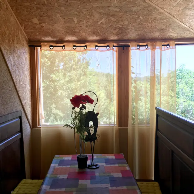 veranda couverte et fermée