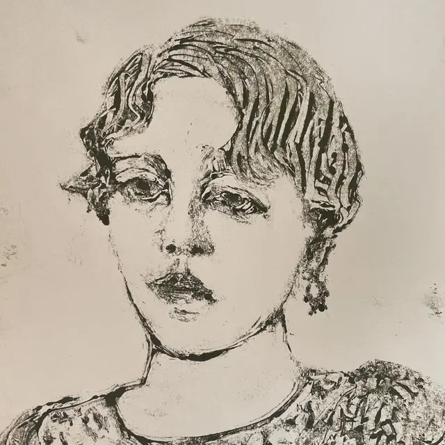 Oldies n°6, monotype, automne 2024