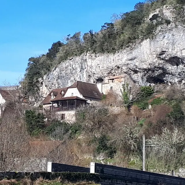vue de la maison