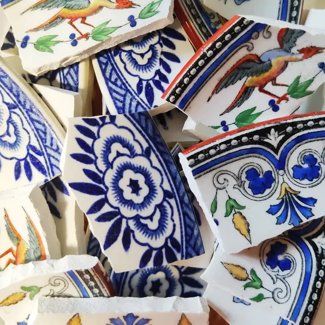 L’atelier 2 Sandrine, mosaïque picassiette & brocante