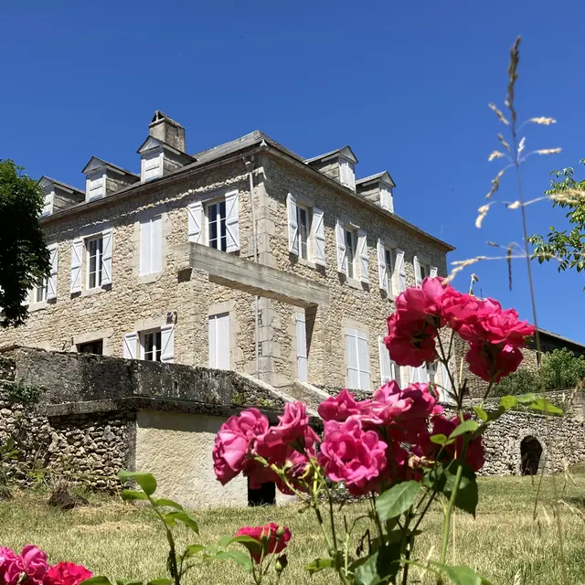Vue de la maison depuis le parc