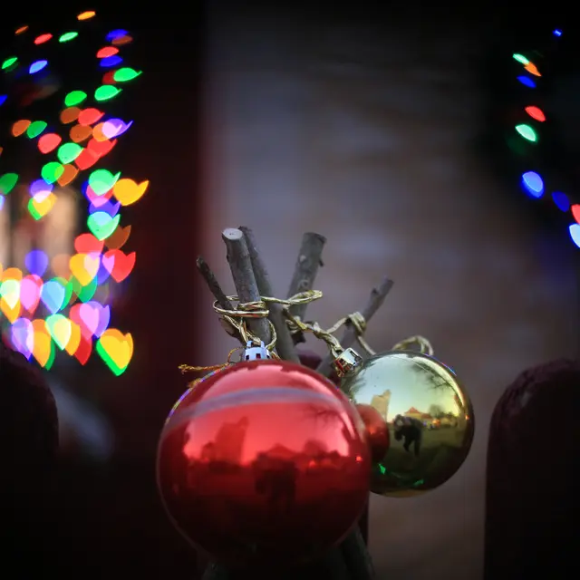 Illuminations de Noël à Lunegarde