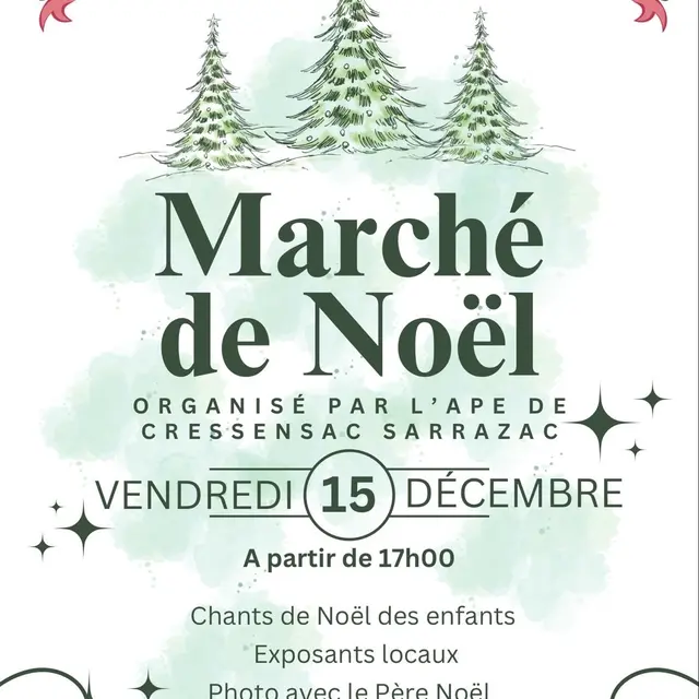 Marché de Noel Cressensac-Sarrazac