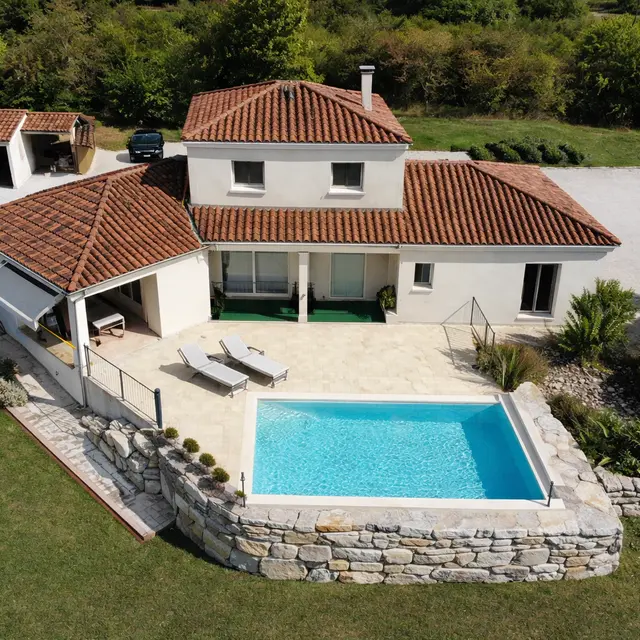 La villa des Falaises du Lot