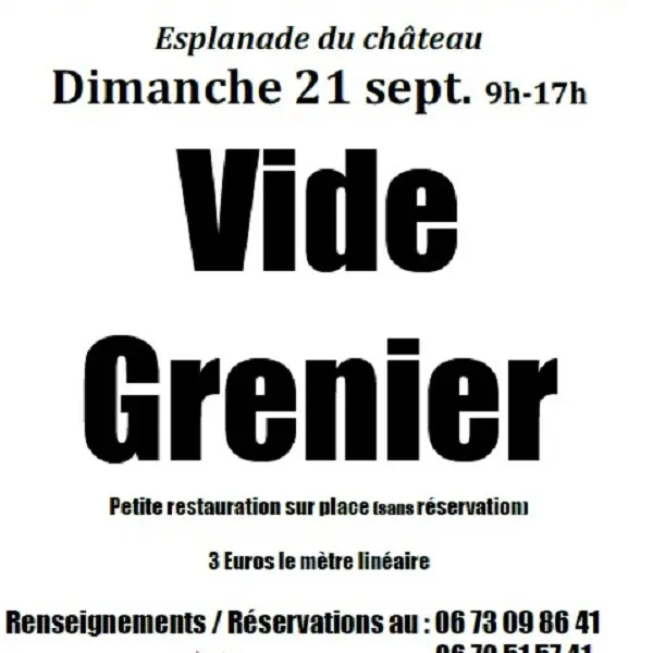Lacapelle Marival vide grenier