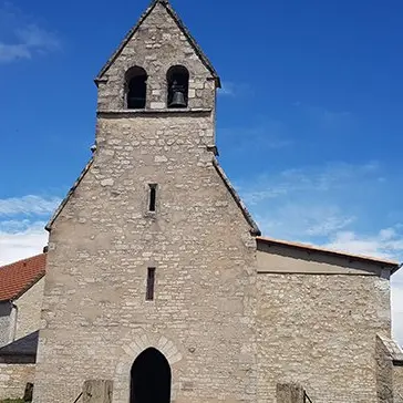 Lachapelle-Auzac église saint Nicolas