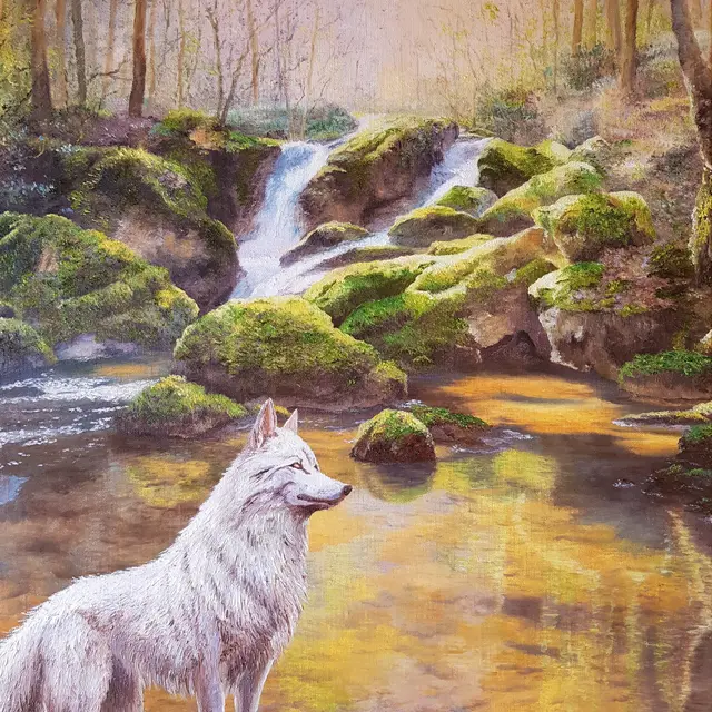 Le loup blanc