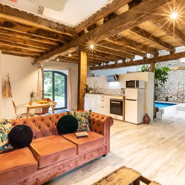 Les-Hauts-De-Bagadou LOFT_vue salon