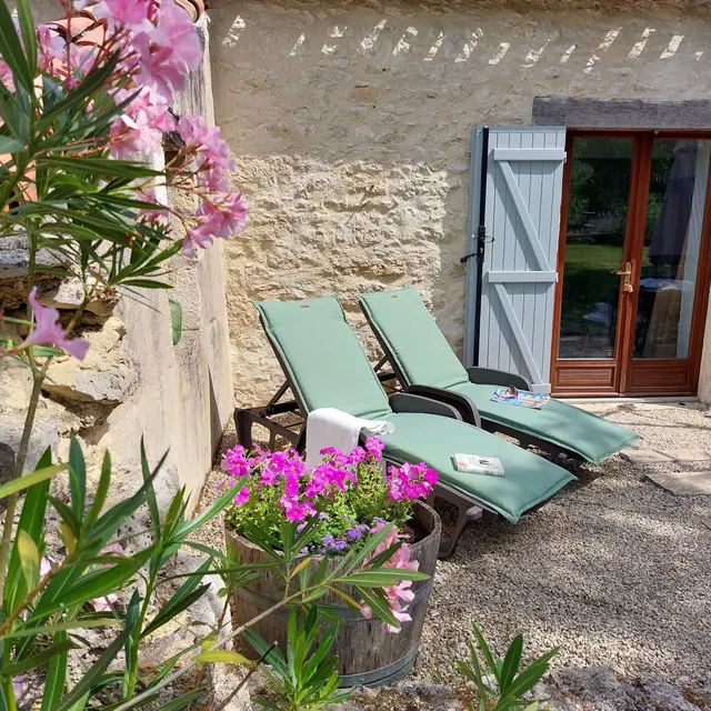Chaises gîte Amelie