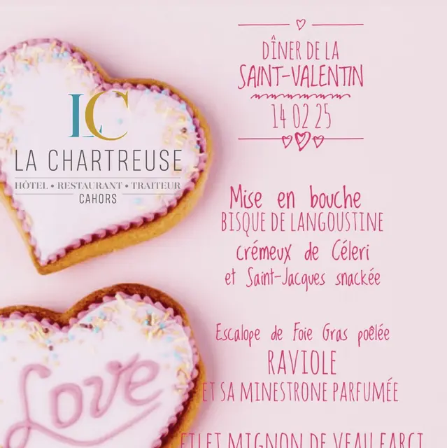 MENU ST VALENTIN 2025