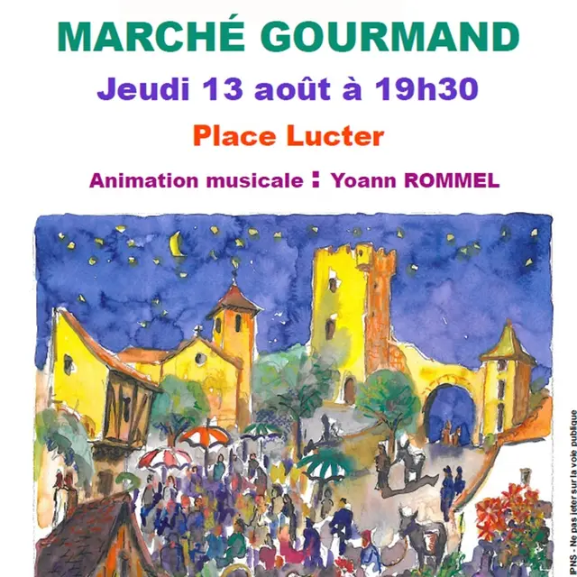 Marché gourmand Capde 13-08