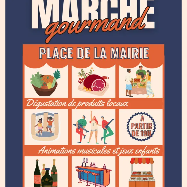 Marche gourmand aout 2024 - 1