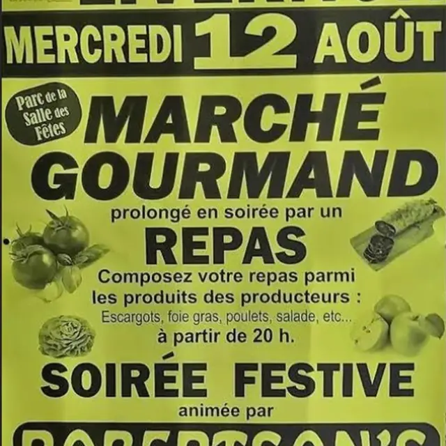 Marché gourmand de livernon