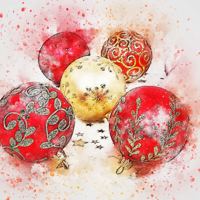 Noel aquarelle