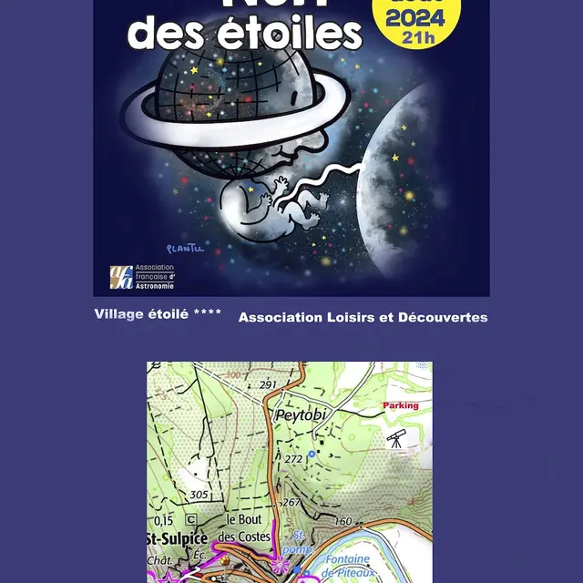 Nuit des étoiles 2024 Saint Sulpice