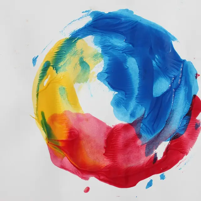 Peinture-couleurs primaires